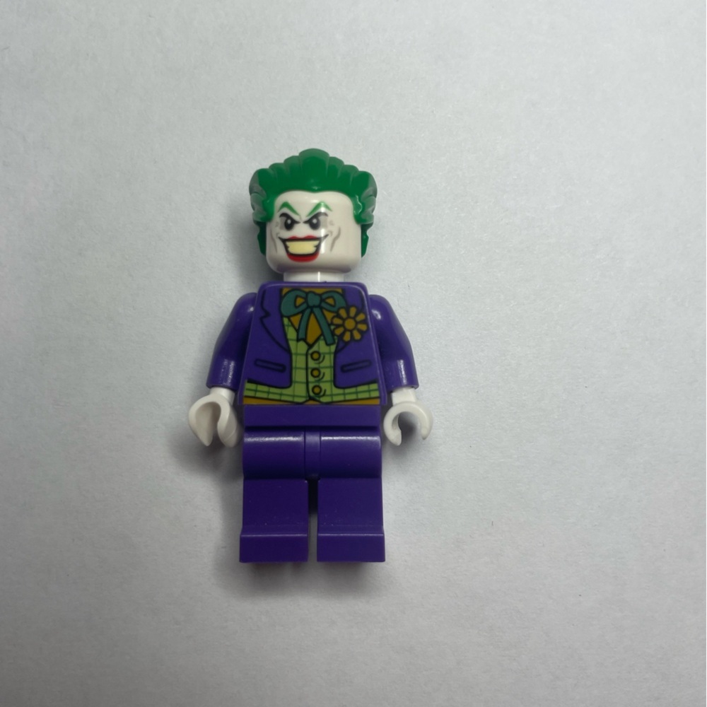 LEGO The Joker with Medium Azure Vest and Large Smile / Smirk Minifigure